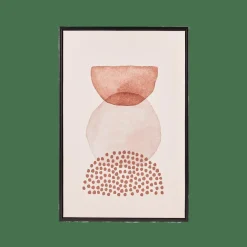 Decoration Murale^CASA ABSTRACT Décoration Murale Noir, Blanc, Brun