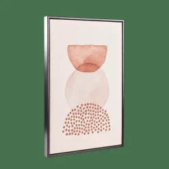 Decoration Murale^CASA ABSTRACT Décoration Murale Noir, Blanc, Brun