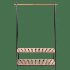 Étagères^CASA ACACIA Porte-vêtements Noir