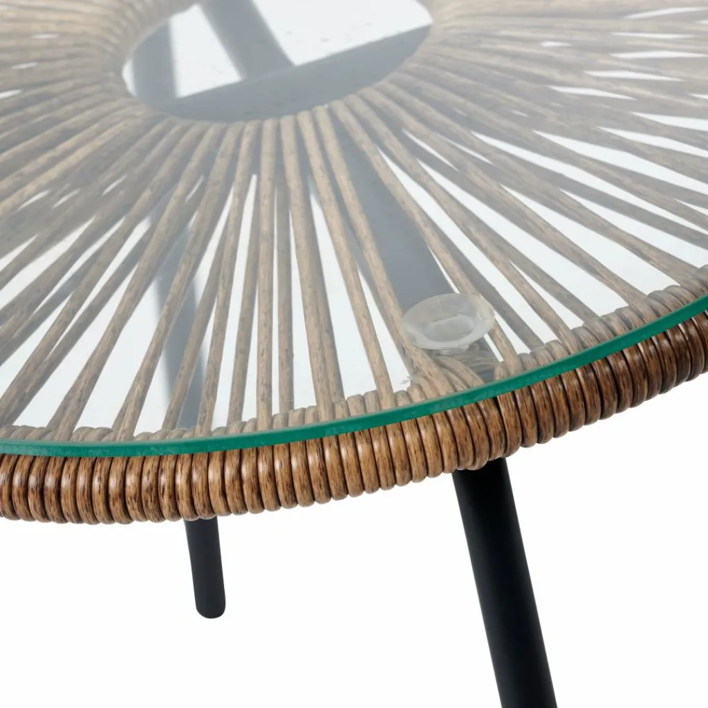 Fauteuils De Jardin^CASA ACAPULCO Chaise Lounge Set De 2 Sable