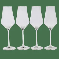 Verres À Cocktail^CASA AFTER DINNER Verre à Whisky Set De 4 Transparent