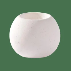 Porte-Bougies^CASA ALBA Support Bougie Chauffe-plat Blanc