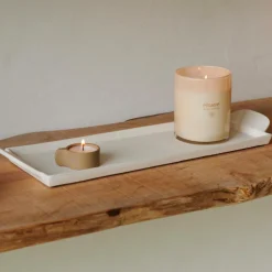 Plateaux^CASA ALU Plateau Beige