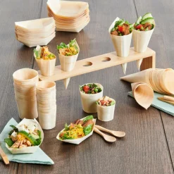 Apéritif Et Tapas^CASA APERO ECO Cornets Set De 20 Naturel