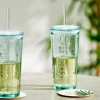 Verres Avec Paille^CASA AUTHENTIC Verre Avec Paille Transparent