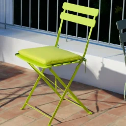 Coussins De Jardin^CASA AZUR Coussin De Jardin Pour Bistrot Lime