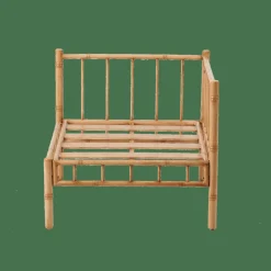 Salon De Jardin^CASA BAMBOLETTE Fauteuil De Coin Aspect Bambou