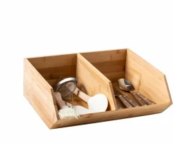 Accessoires Lavabo|Paniers Tiroirs^CASA BAMBOO Boîte à Mouchoirs Naturel