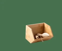 Boîtes Métalliques|Boîtes De Conservation^CASA BAMBOO Organisateur Empilable Naturel