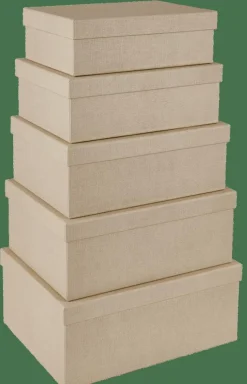 Boîtes De Rangement^CASA BIGSO Boîte De Rangement XL Naturel