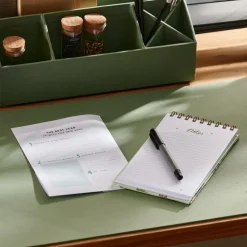 Boîtes De Rangement|Corbeilles À Courrier^CASA BIGSO Organisateur Bureau Menthe