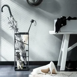 Bacs Parapluies^CASA CAOS Bac à Parapluies Noir