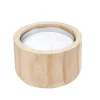 Bougies De Jardin^CASA CITRONELLA WOOD Bougie De Jardin Blanc