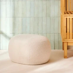 Poufs^CASA COCO Pouf Blanc