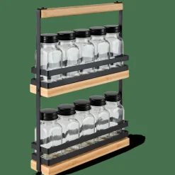 Pots À Épices^CASA COMPACT Support à épices Noir