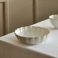 Assiettes^CASA DAHLIA Assiette Creuse Blanc