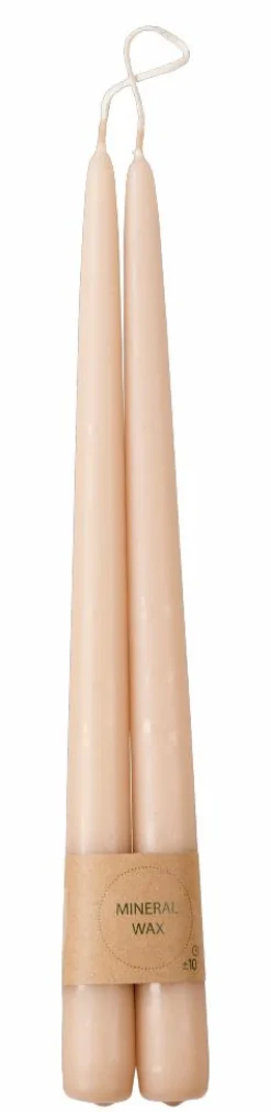 Bougies^CASA DUO Bougies Dîner Set De 2 Crème, Menthe, Multicolore