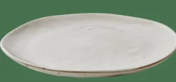 Assiettes^CASA EARTH MARL Assiette Plate Crème