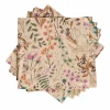 Serviettes^CASA ECO DRIED FLOWER Set De 20 Serviettes Multicolore