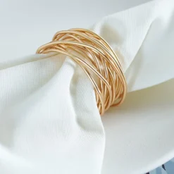 Serviettes^CASA ECO DRIED FLOWER Set De 20 Serviettes Multicolore