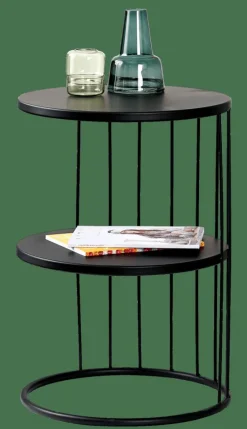 Tables D'Appoint^CASA ELMER Table D'appoint Noir