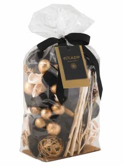 Bougies Parfumées^CASA ESCAPE BLACK OUDH Bougies Chauffe-plat Parfumées Set De 9 Noir