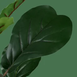 Plantes Artificielles^CASA FIGI Plante Artificielle Noir, Vert Foncé