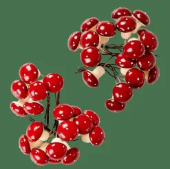 Figures Déco^CASA FOAM Champignon Déco Rouge Foncé