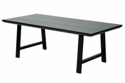 Tables De Jardin^CASA FORMAX Table De Jardin Avec Pieds A Noir
