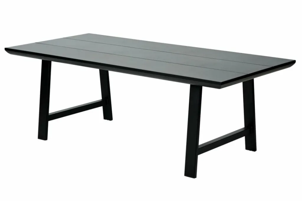 Tables De Jardin^CASA FORMAX Table De Jardin Avec Pieds A Noir