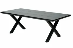 Tables De Jardin^CASA FORMAX Table De Jardin Avec Pieds X Noir