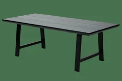 Tables De Jardin^CASA FORMAX Table De Jardin Avec Pieds X Noir/blanc