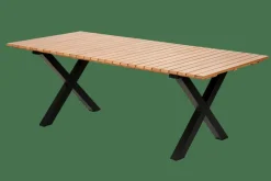 Tables De Jardin^CASA FORMAX Table De Jardin Avec Pieds Natural/noir