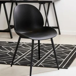 Chaises De Salle À Manger^CASA FREYA Chaise De Salle à Manger Noir