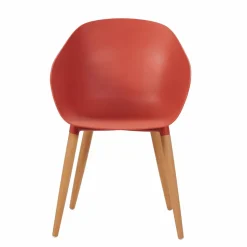 Chaises De Salle À Manger|Chaises De Jardin^CASA FRIDA / FRAY Set De 4 Pieds Blanc Blanc