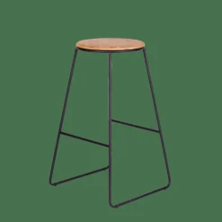 Tabourets De Bar^CASA GIULIA Tabouret De Bar Noir, Naturel