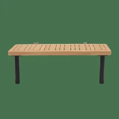 Tables Basses De Jardin|Salon De Jardin^CASA HANNA Lounge Teck Table D'appoint Noir, Naturel