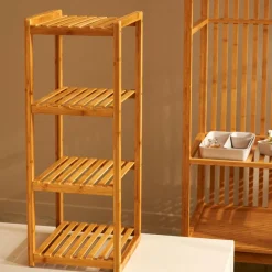 Étagères^CASA HELGE Étagère 3 Tiroirs Naturel