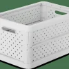 Coffres De Rangement^CASA JACQUI Caisse Pliante M Gris Clair