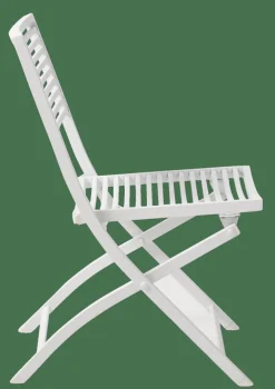 Chaises Bistrot|Chaises De Jardin^CASA JESSE Chaise Pliante Blanc, Beige