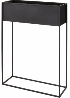 Supports Pour Plantes^CASA LARGO Pot De Fleurs Noir