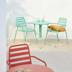 Chaises Bistrot|Chaises De Jardin^CASA LIVA Chaise Bistrot Aqua