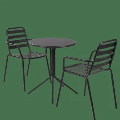 Chaises Bistrot|Chaises De Jardin^CASA LIVA Chaise Bistrot Noir