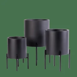 Pots De Fleurs|Supports Pour Plantes^CASA LOUNGE Pot De Jardin Noir