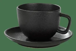 Tasses^CASA MAGMA Tasse Et Soucoupe 20 CL Noir