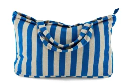 Sacs Shopping^CASA MARIO Sac à Longues Anses Bleu