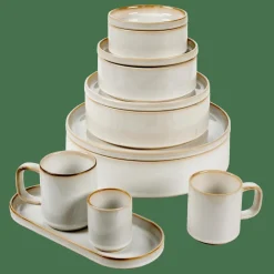 Assiettes^CASA MINERAL MARBLE Assiette Beige