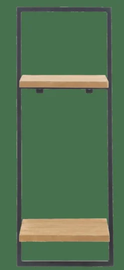 Étagères Murales^CASA MIX&MATCH Étagère à Suspendre Noir, Naturel