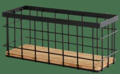 Decoration Murale^CASA MODULAR Panier En Fil Noir