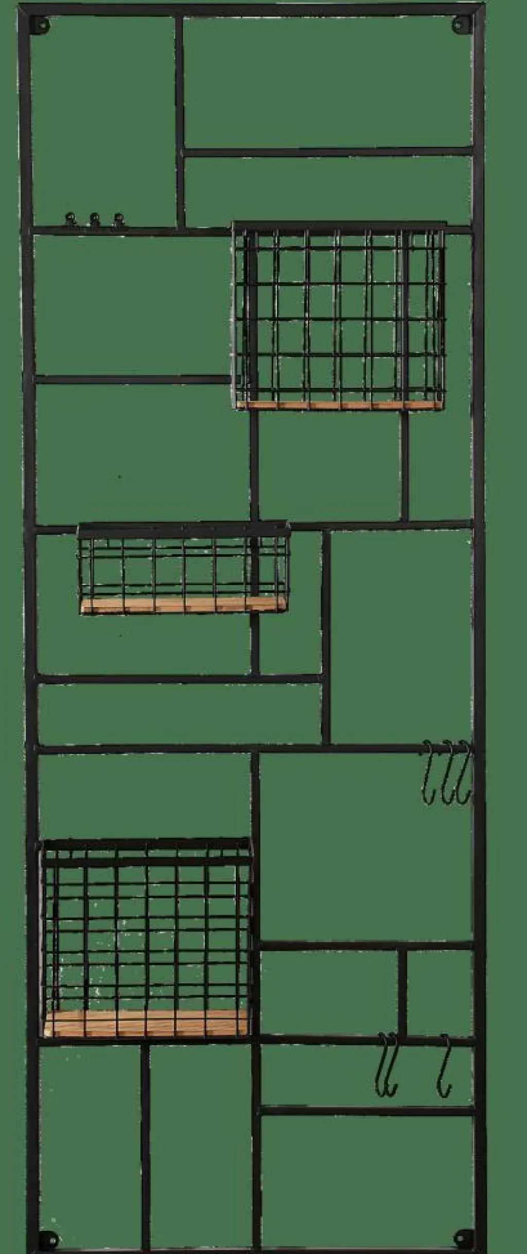 Decoration Murale|Étagères Murales^CASA MODULAR Étagère Murale Noir